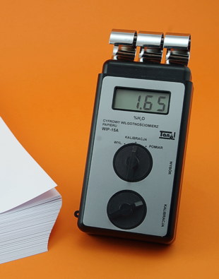 Digital moisture meter for paper WIP-15A